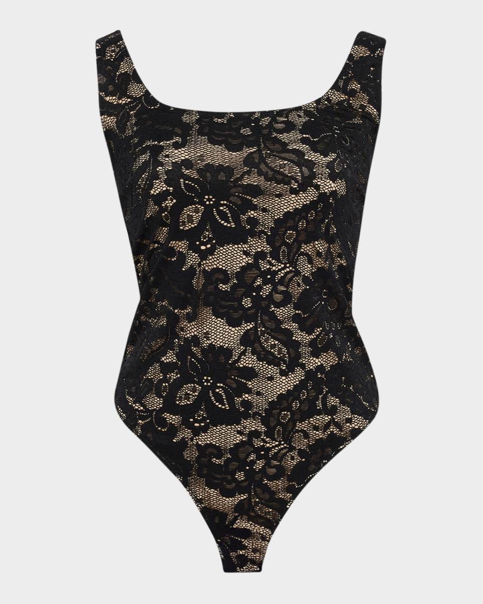 Gigi Sleeveless Lace Bodysuit